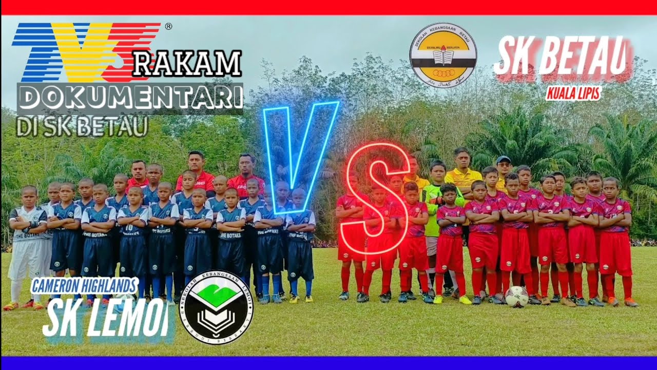 TV3 Rakam Dokumentari di SK Betau #2022 #bolasepakmalaysia #dokumentari #pahang #cameronhighlands