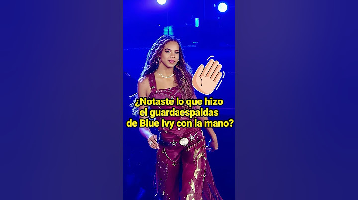 ¿Notaste lo que hizo el guardaespaldas de Blue Ivy con la mano?#celebrity #BlueIvy #Rumi #JayZ