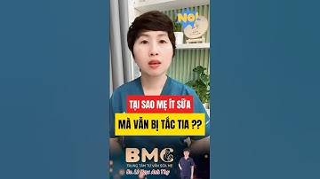Ít sữa mà vẫn bị tắc tia ? #bssuameanhthy #tactiasua #kichsua