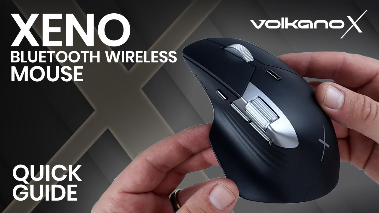 Bluetooth Wireless Mouse | Xeno Series | VolkanoX - YouTube