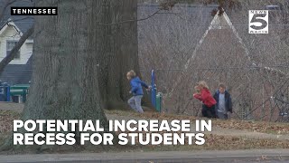 Tennessee bill to increase recess for elementary schoolers to 40 minutes per day