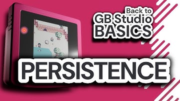 Give objects memory in GB Studio 4 - How to make scenes persist