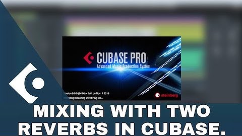 MIXING WITH TWO REVERBS IN CUBASE. #Mixing #Vocals