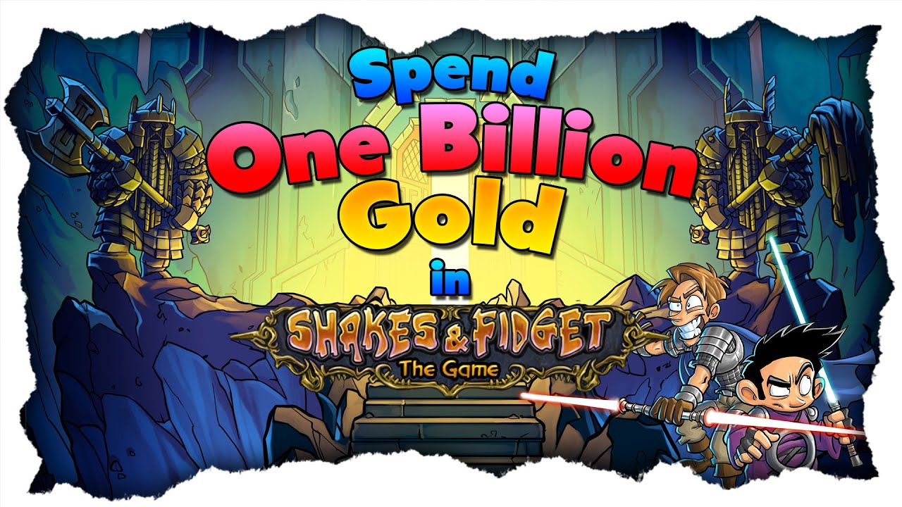 Shakes and Fidget spend one billion Gold in skills | +Clear Dungeons | S&F #1