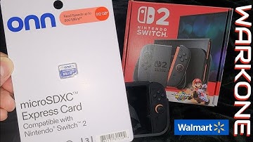 Onn Micro SD Express Card 512gb Unboxing   Walmart Brand Micro SD Express Card