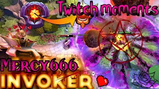 ❗INVOKER + REFRESH MOMENTS❗ Mercy666 Dota 2.  Стрим моменты. 18.06.2021 BEAUTIFUL CATACLYSM COMBO.💖