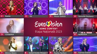 Eurovision Moldova 2023. Finala Națională