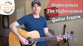 Highwayman - The Highwaymen - Guitar Lesson | Tutorial