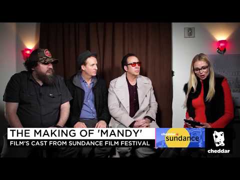 Nicolas Cage and the Cast of Mandy at the Sundance Premiere - Cheddar