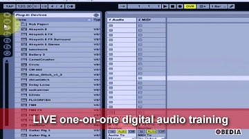 ABLETON LIVE: How to insert a VST instrument