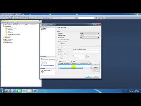วิธี Backup Restore ฐานข้อมูล Sql Server Management Studio