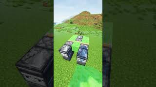 Minecraft Working Battle Tank 😲 #shorts #minecraft