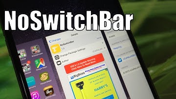 New Tweak: NoSwitchBar