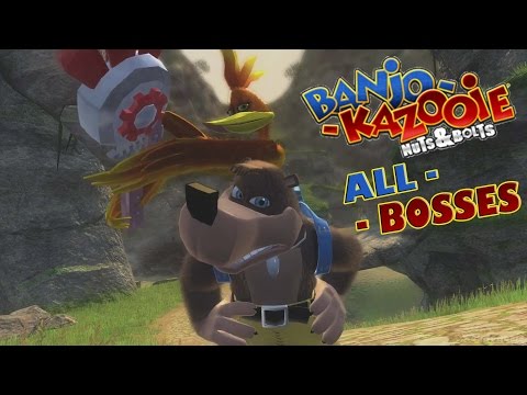Banjo Kazooie: Nuts and Bolts All Bosses
