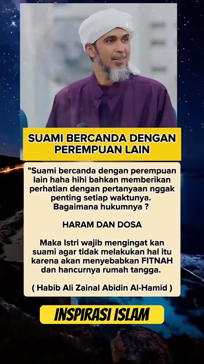 Suami bercanda dengan perempuan lain? #doa #motivasidiri #lenteradoa #quotes #yukberdoa #