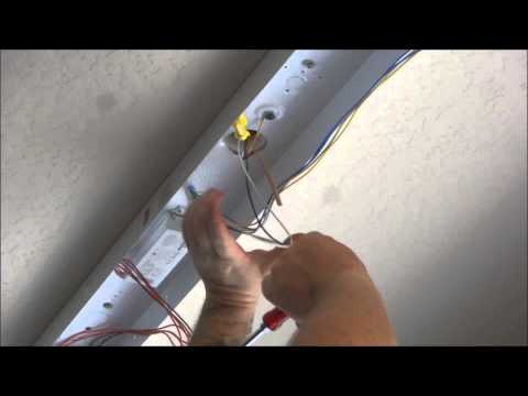 Installing fluorescent lights in Garage /Shop