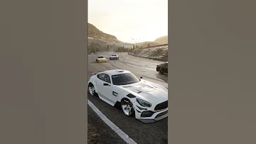 Smooth Drift White Mercedes AMG CarX Drift Racing 2 #shorts #funny #AMG #Smooth #Mercedes #car #slow