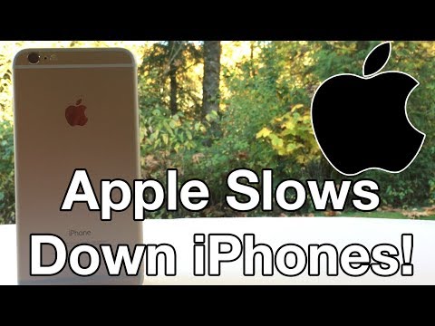 Why Apple Slows