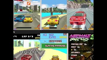 Asphalt 3 Street Rules 2d vs 3d J2ME Loader EKA2L1 Java Symbian Android Mobile Game Emulator Mali