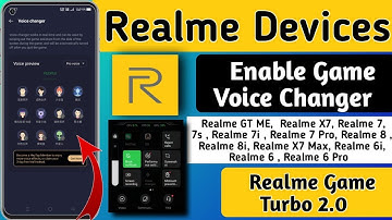 Realme Ui 3.0 Game Voice Changer Feature Enable in Realme Devices | Voice Changer Top Features