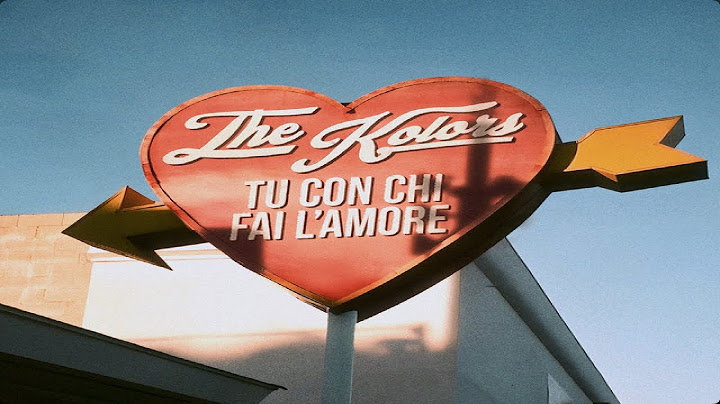 The Kolors - TU CON CHI FAI L'AMORE #thekolors #sanremo2025
