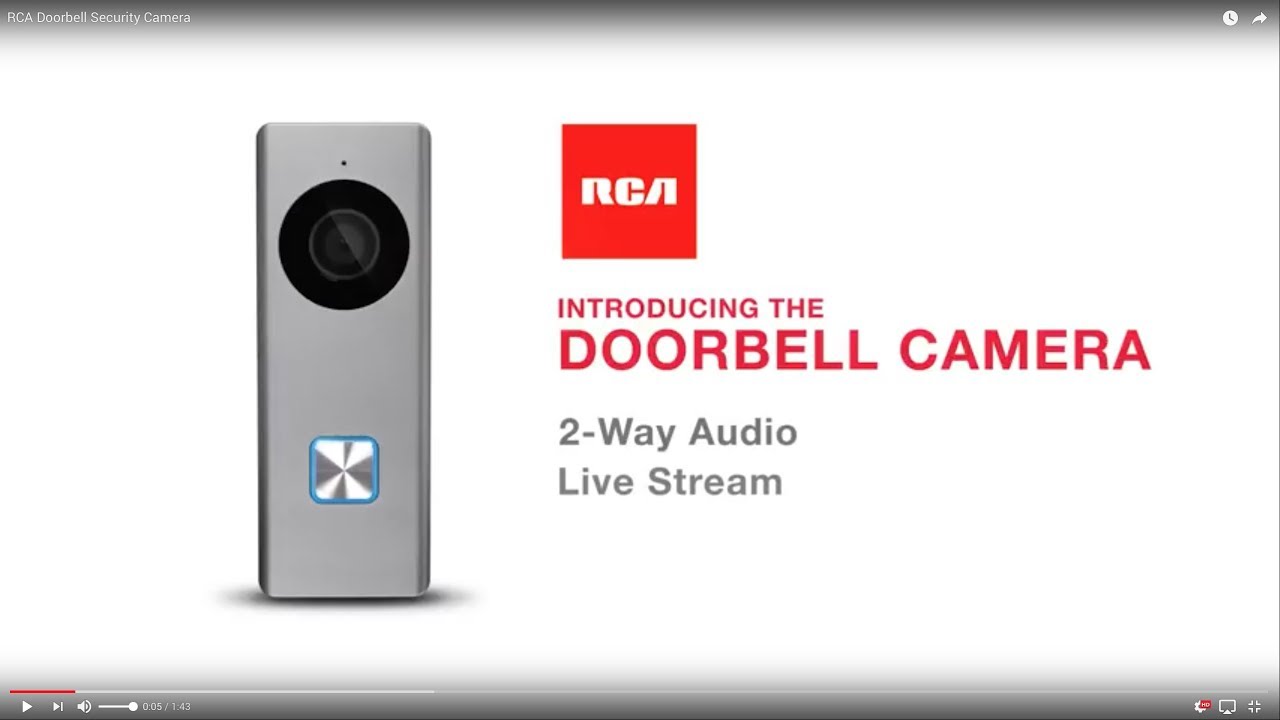 rca security camera