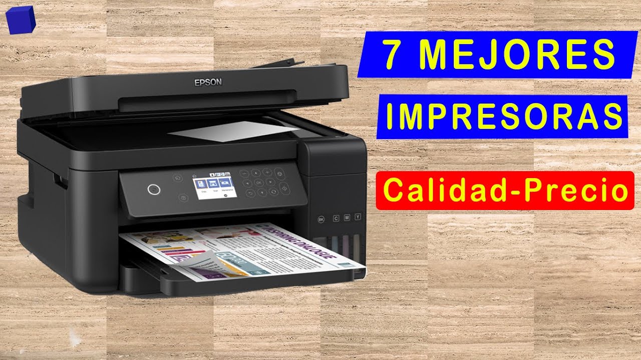 💥 7 MEJORES IMPRESORAS para CASA, OFICINAS y ESTUDIANTES [2022] ⭐️ ||  Impresoras Calidad Precio - YouTube
