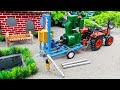 Top the most creatives science projects part 44 sunfarming  diy mini tractor plough machine