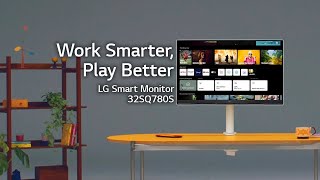 LG Smart Monitor : 32SQ780S – 32” UHD 4K Monitor with webOS