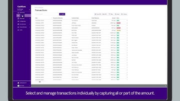Cashflows Portal Transactions