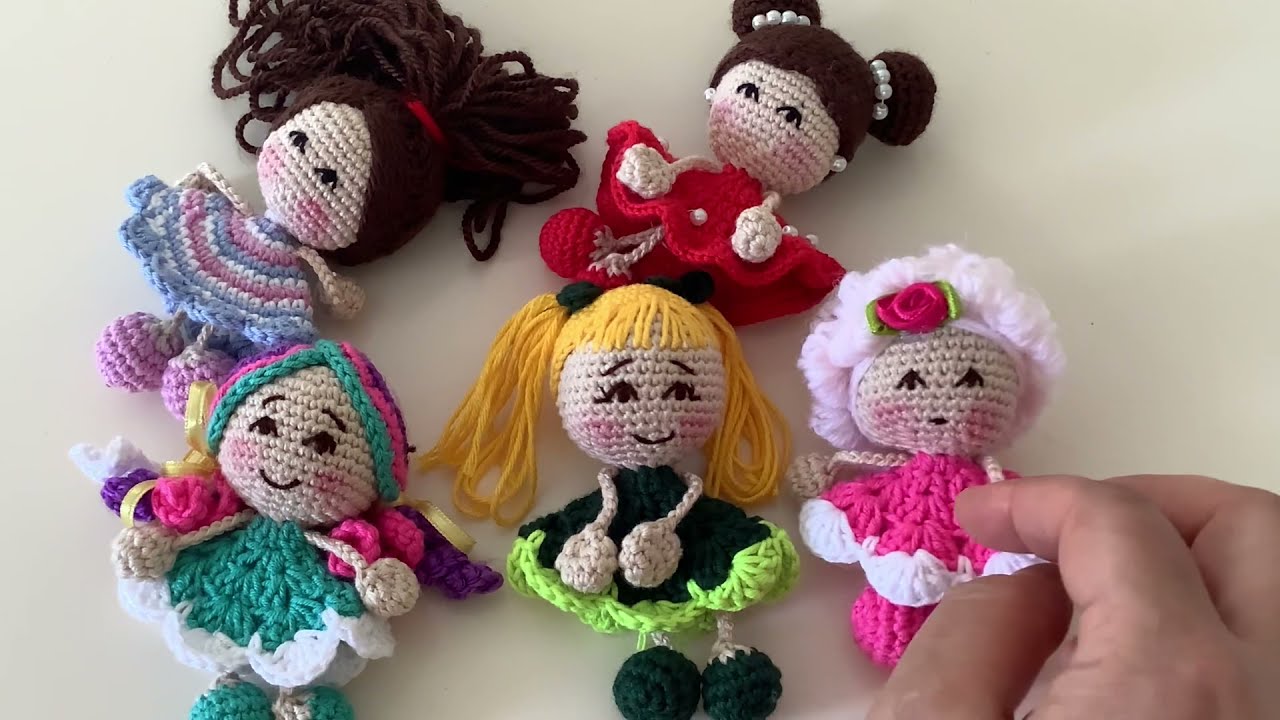 Amigurumi minik bebek  serisi yapımı ❤️❤️❤️julinha❤