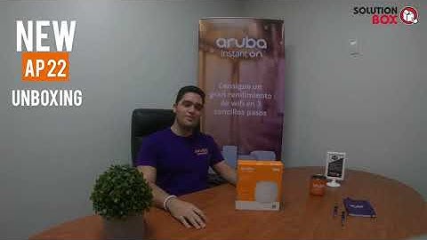 Aruba Instant On: Unboxing AP22