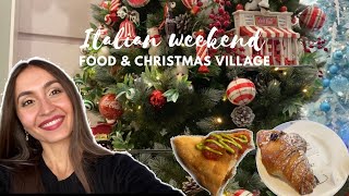 Typical ITALIAN weekend 🇮🇹 - food & Christmas village in Turin 🎄🎅 ITALIAN B1-2