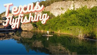 Clearwater Texas Hill Country Kayak Fly Fishing with Nate chasing warm water species.