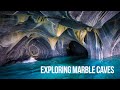 EXPLORING MARBLE CAVES in Patagonia | Van Life Chile