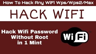 How To Hack Wifi Password Get Wifi Password free 2018-19 screenshot 5
