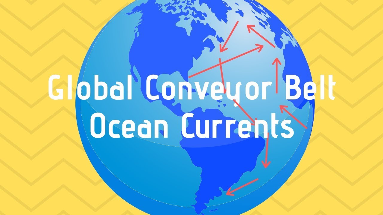 Global Conveyor Belt-Ocean Currents Caused By Temperature And Salinity