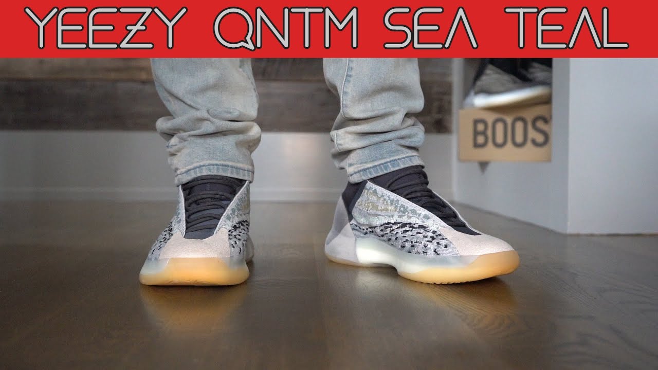Adidas Yeezy Qntm SEA TEAL - YouTube