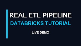 I Built a REAL ETL Pipeline in Databricks (Step-by-Step Tutorial)