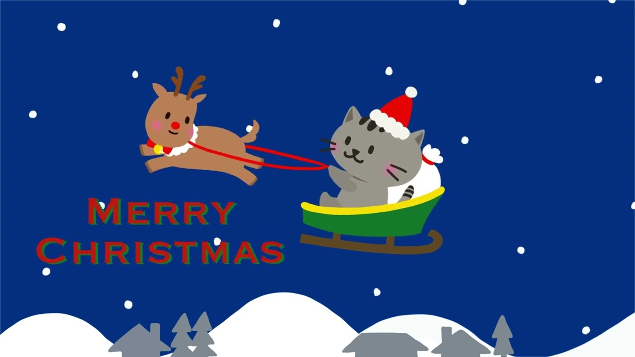 ネコちゃんサンタがやって来た！ Christmas with Santa Cat🐱