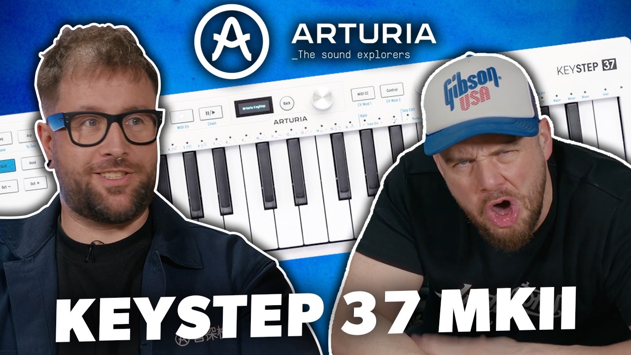 Arturia Keystep 37 MKII MIDI Controller - More Than Just MIDI!