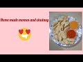 Home Made Momos and Chutney 🥟😍🔥😋@shyamola_kitchen 