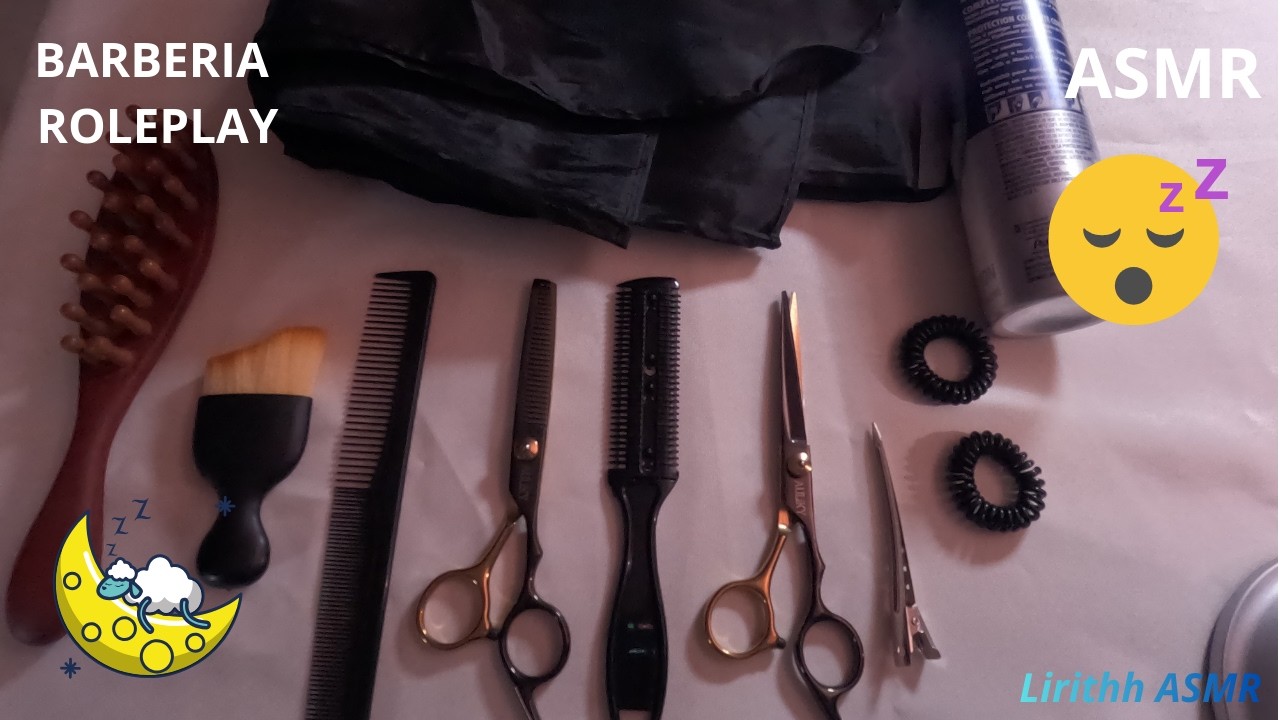 🌸ASMR barberia ROLEPLAY super Relajante 😉💤