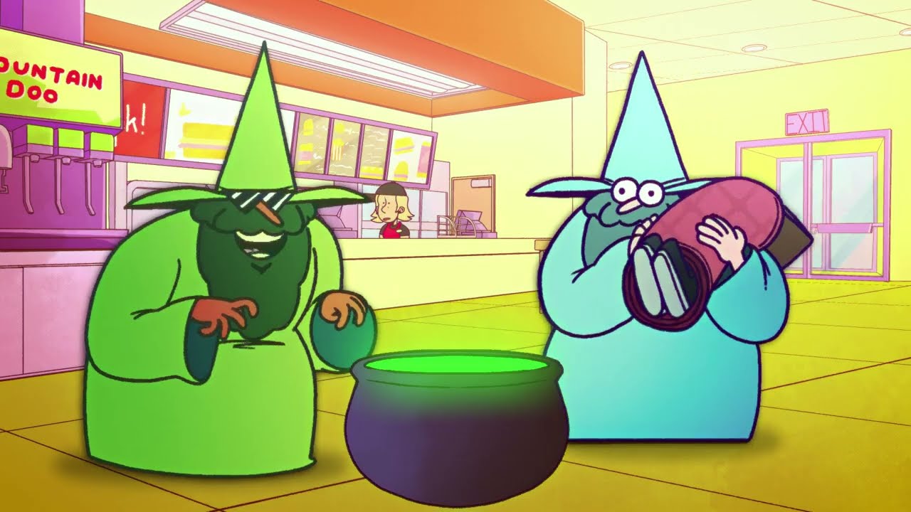 Micro-post #87: A whole saga about delinquent wizards (Unscary Ghosts)