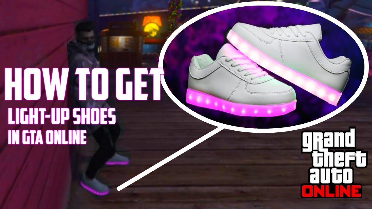dier Trolley schotel NEW* How To Get LIGHT UP LED SHOES IN GTA 5 ONLINE (Rare Clothing Items!) -  YouTube