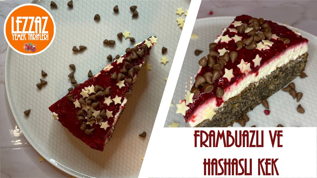 Frambuazlı Haşhaşlı Kek Tarifi | TEREDDÜTSÜZ DENEYIN! | LEZZAZ Yemek Tarifleri