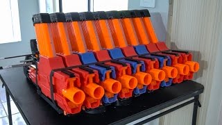 BEST NERF GUN IN THE WORLD?! FULL AUTO + 360 BALL CAPACITY!