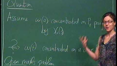 School "Around Vortices: from Continuum to Quantum Mechanics" - Week 1 - Evelyne Miot