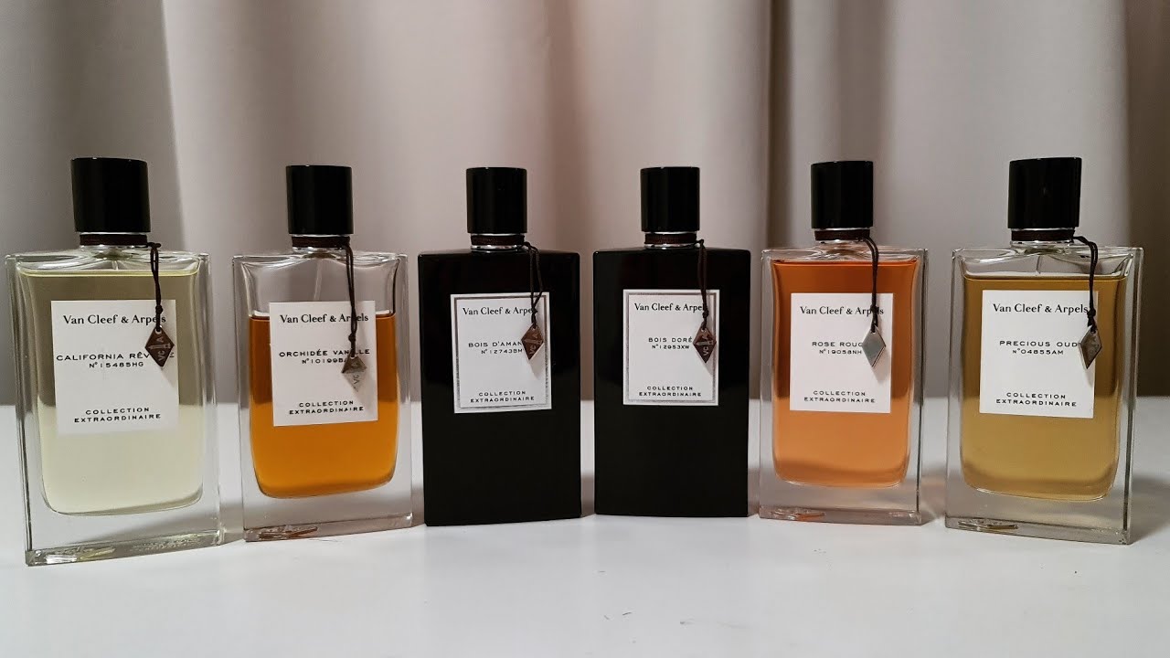 |VAN CLEEF & ARPELS PERFUME COLLECTION | REVIEW - Bois Dore, Rose Rouge ...