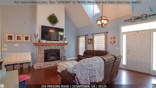 Priced at $395,000 - 334 Persons Road, Cedartown, GA 30125